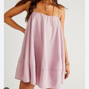 FREE PEOPLE STRUTTIN MINI DRESS (lavender)